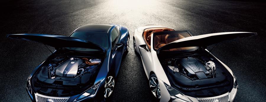  Lexus LC500 Structural Blue Convertible 2020 года  (JP) (фото 6 из 6)